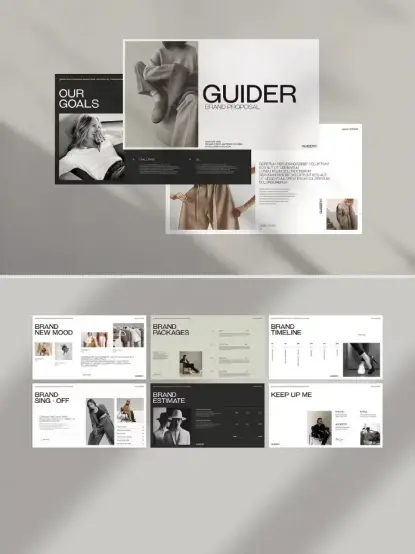Download the Guider Template for a Winning Brand Proposal Presentation