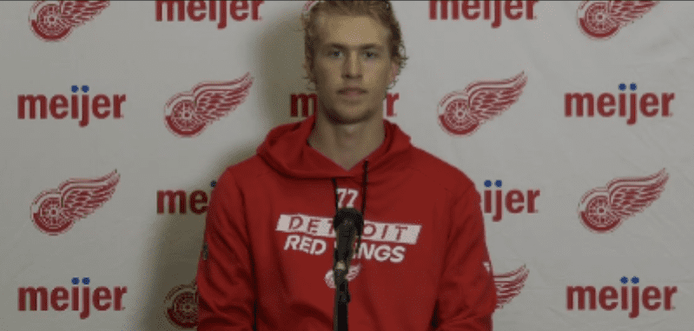 Simon Edvinsson, Red Wings