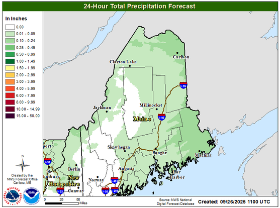 24-hr Precipitation Outlook