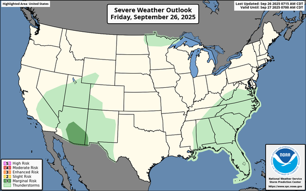 US Severe Weather Outlook