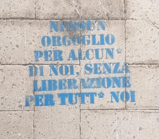Nessun orgoglio per alcun* di noi, senza liberazione per tutt* noi