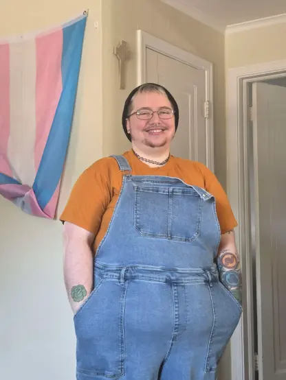 A picture of Transjester (Vinny) just standing.
