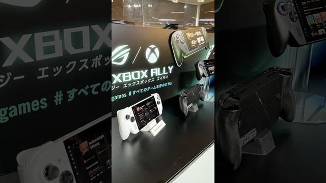 ASUSの新製品内覧会で最新ポータブルゲーミングPCの「ROG Xbox Ally」と「ROG Xbox Ally X」を体験してきた！　#rogxboxallyx #asus #asusrog