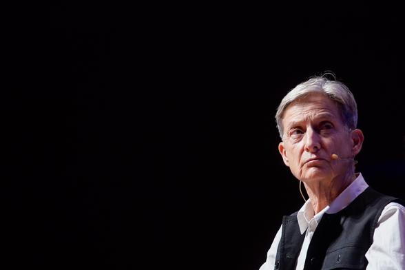 Judith Butler, en el encuentro con suscriptores de EL PAÍS por la celebración del décimo aniversario del suplemento 'Ideas'.