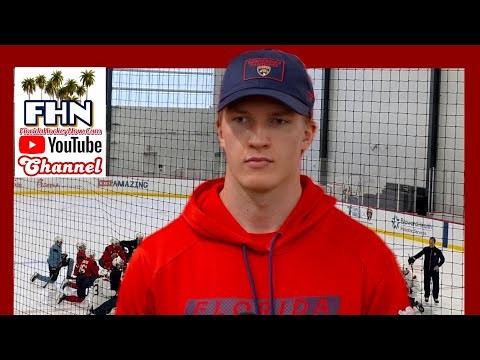 Anton Lundell, Florida Panthers: Talks Injury to Captain Sasha Barkov