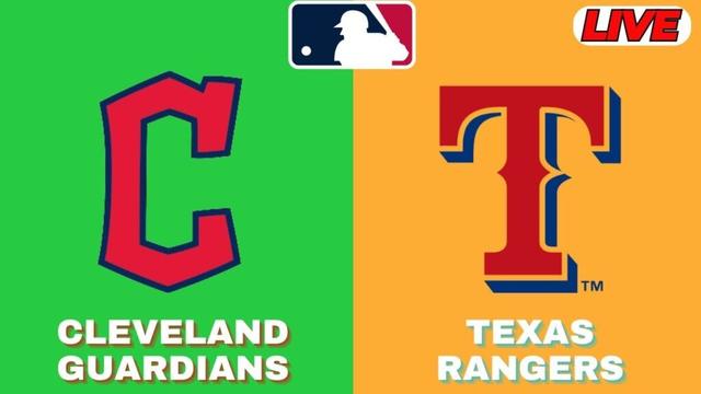 🔴Live：テキサスレンジャーズ対クリーブランドガーディアンズ| MLB 2025 | MLBライブ野球スコア