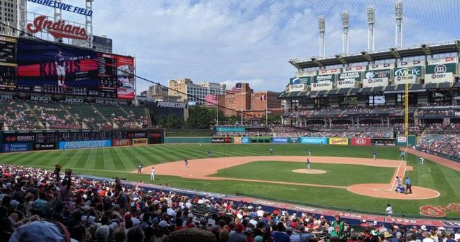Guardians sell out game against Texas Rangers
