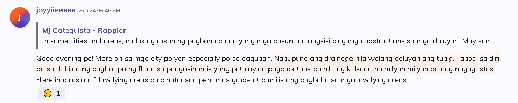 <p>MANILA, Philippines — Despite visible efforts to push development in the province, daily struggles continue to affect residents&#8217; lives, Pangasinan locals and community leaders shared in an online discussion this week.</p>



<p>During a community chat event in the <a href="https://communities.rappler.com/ytUTSmRbUiTCeeZEWA/WfeIIwqTYMsseSJgLW/chat">Liveable Cities chat room</a> of the Rappler app held on Wednesday, September 24, participants raised concerns that have long burdened Pangasinan. </p>



<p>These challenges will be discussed during MovePH’s civic empowerment roadshow, <a href="https://www.rappler.com/moveph/civic-empowerment-forum-workshops-pangasinan-september-2025/?fbclid=IwY2xjawNDC2NleHRuA2FlbQIxMABicmlkETFEMk81TzliSG51UWZ4S1F1AR7OyjBnkL86wmEvxZfgnd_jCCIgEKPXgIDCbjmWr0mc5EufokVyTj1HQhilew_aem_yjgGwwgX2VbtR42yOdqlQw">“#AmbagNatin: Engage for Change”</a>, on September 29 to October 2, 2025, in Lingayen and Dagupan City.</p>



<h5 class="wp-block-heading" id="h-enduring-flood-nbsp">Enduring flood&nbsp;</h5>



<p>What was prominent among all the chat insights was the obvious worsening flood situation in the province.</p>



<p>In certain areas, chat participants reported how floodwaters, even with just a drizzle, rise to <a href="https://communities.rappler.com/ytUTSmRbUiTCeeZEWA/WfeIIwqTYMsseSJgLW/chat/$BQVRXbtIVioZDADlRWg0DxzQVdqcZKIeAM_GeFmKMNg">shin level</a>.  Some pointed out how the province&#8217;s lax waste management, lack of proper waterways,