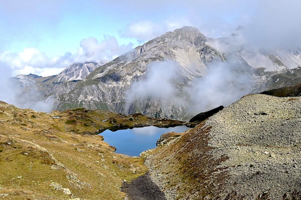 Wandern in St. Anton am Arlberg.