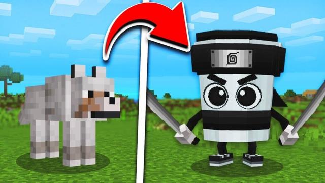 【マイクラ】モブをイタリアンブレインロットに作り直すマインクラフト２