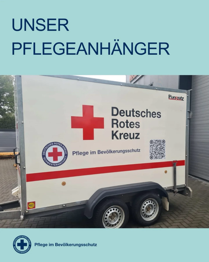 Pflegeanhänger der DRK-Schwesternschaft Bonn