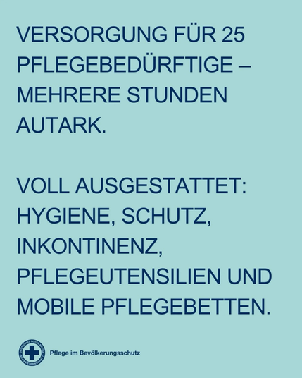 Beschreibung des Pflegeanhängers