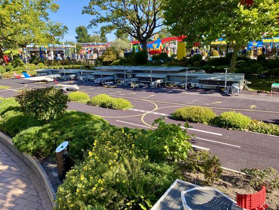 Billund mini airport at legoland