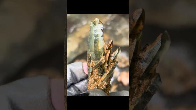 「瑠璃の宝石」は終わっちゃったけど俺の冒険は終わらない…！ #水晶 #crystals #鉱物採集