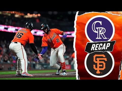 ロッキーズ対ジャイアンツゲームのハイライト（9/26/25）| MLBのハイライト
