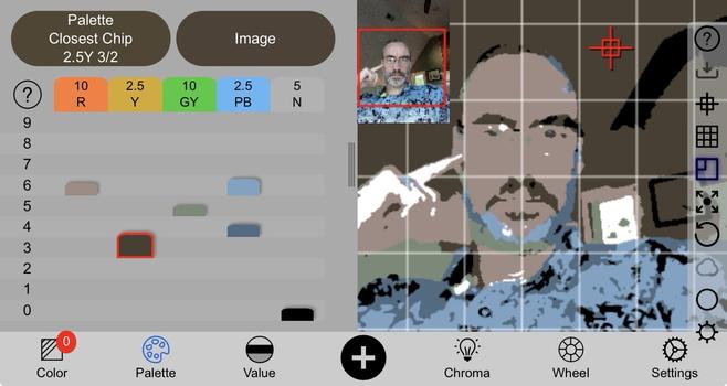 Restricted palette mode in ChromaMagic