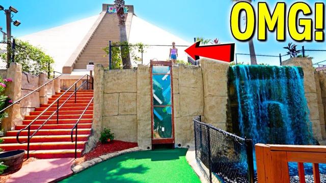 We've Never Seen a Mini Golf Course Like This!