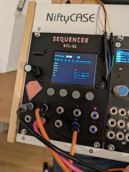 The BTL-01 finally in a Eurorack case.