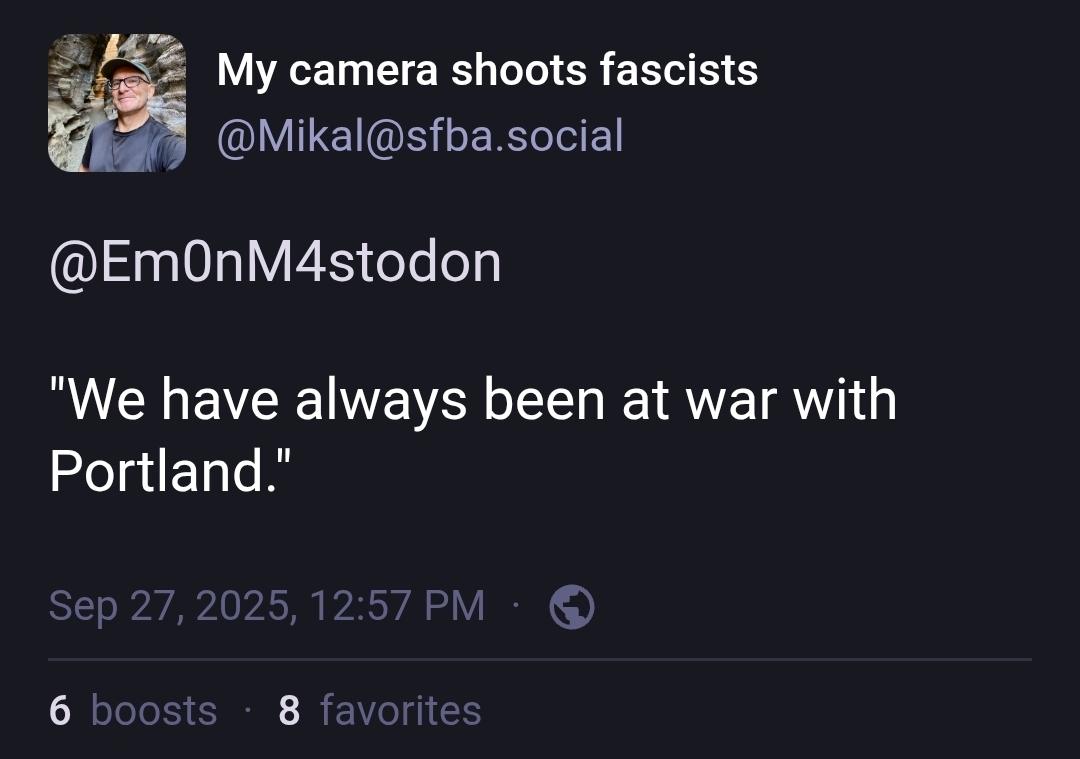 We have always been at war with Portland