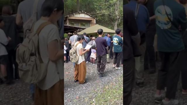 丹波山村のまいたけ祭り2025年を散歩してます