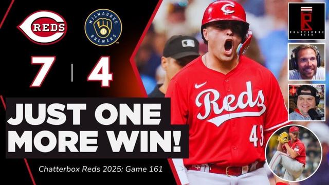 シンシナティはMLBポストシーズンから1勝をレッズします！ Reds End 13シリーズは、醸造者に連勝を失います、ハイライト