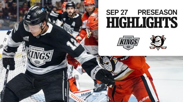 GAME: LA Kings vs Anaheim Ducks in Bakersfield, CA | NHL Preseason