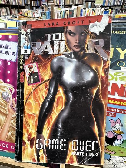 Tomb Raider issue 8 in Portuguese