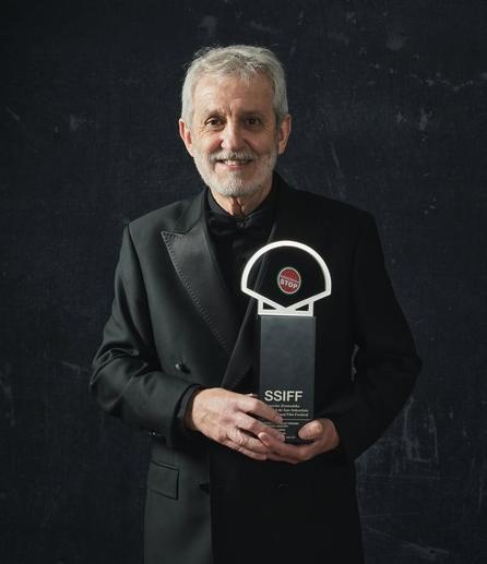 Joxe Ramon Soroiz Zilarrezko Maskorrarekin