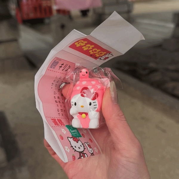 秋に京都旅行するなら外せない。Xで話題のキティちゃんがいる神社「吉祥院天満宮」で限定お守りをゲットしよ