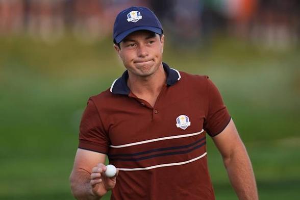 Viktor Hovland out of Ryder Cup singles with injury. Harris English has to sit
