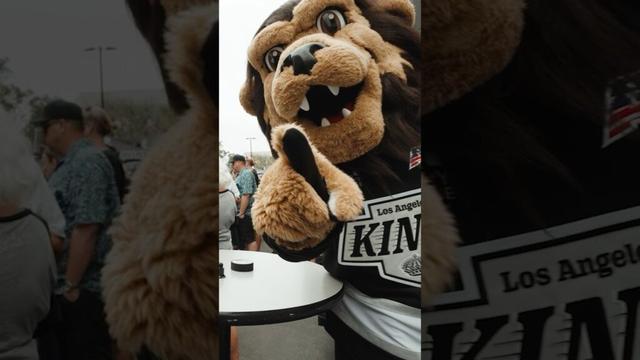 Gone thrifting at the LA Kings Summer Sale 🛒 #gokingsgo #hockey
