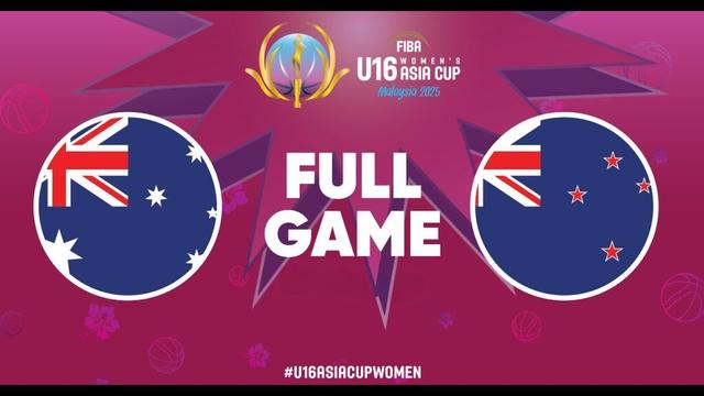 FINAL | Australia v New Zealand | Full Basketball Game | FIBA U16 Women's Asia Cup 2025 - Division A