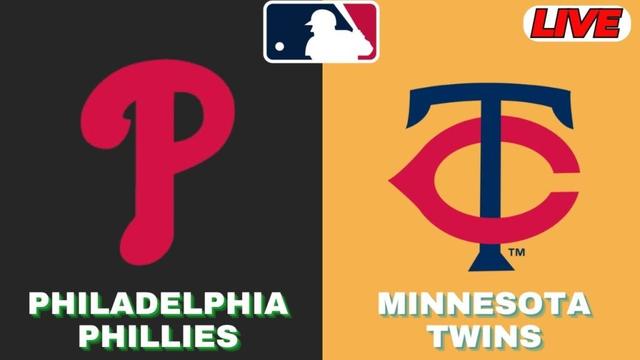 🔴Live：ミネソタツインズvsフィラデルフィアフィリーズ| MLB 2025 | MLBライブ野球スコア