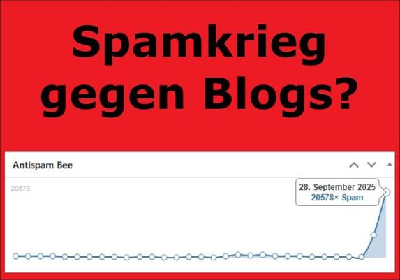 Spamkrieg gegen Blogs?