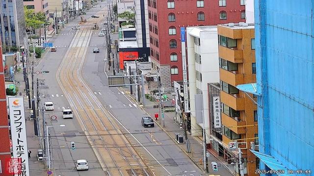 【Live-Japan】函館駅前ライブカメラ② ※20秒ごとにアングルが変わります #JR函館駅 #函館 #路面電車 #HAKODATE