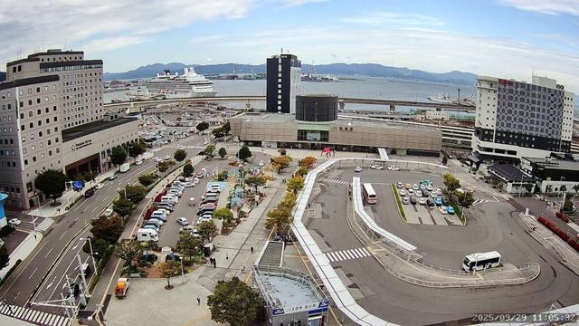 【Live-Japan】函館駅前ライブカメラ① #函館 #HAKODATE #函館湾 #JR函館駅