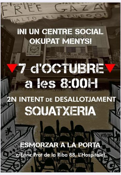 Desallotjament de La Squatxeria