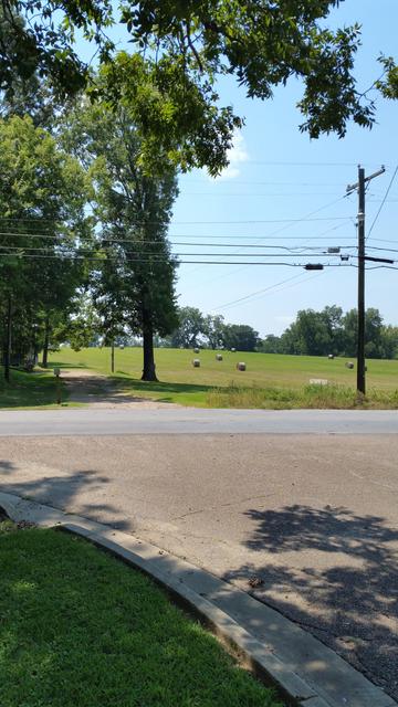 Hay field in northern Mississippi.