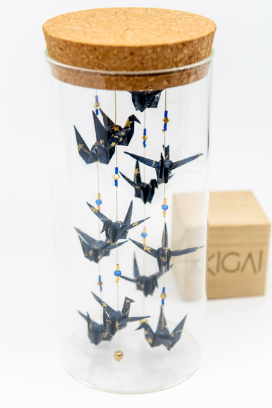 Volière bleue étoilée