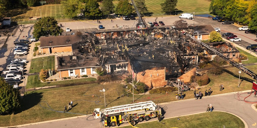 Michigan church fire