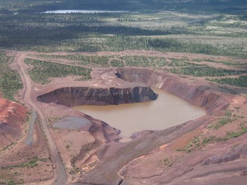 The Redmond Mine in the Labrador Trough
Photo from Labrador Iron Mines