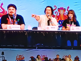 LACC The Amazing Digital Circus panel: Alex Rochon, Amanda Hufford, Lizzie Freeman