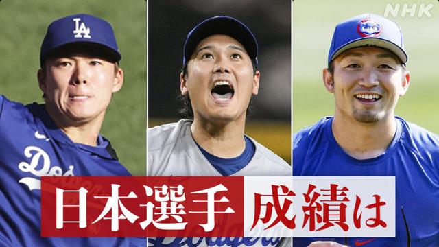 大リーグ シーズン終了 大谷が二刀流復帰 山本・鈴木が飛躍 - nhk.or.jp