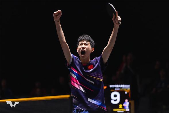 中国20歳の新鋭が日本のエースに金星「戦術がうまく機能した」世界4位の張本智和まさかの初戦敗退【卓球 チャイナスマッシュ】｜テレ東卓球NEWS：テレ東 - tv-tokyo.co.jp
