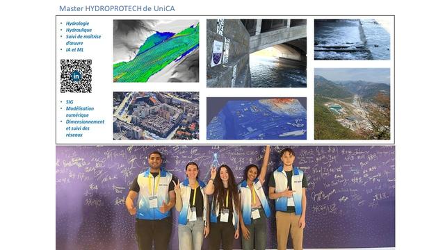 Master HYDROPROTECH de UniCA sous la responsabilité de Morgan Abily, enseignant chercheur à Géoazur
