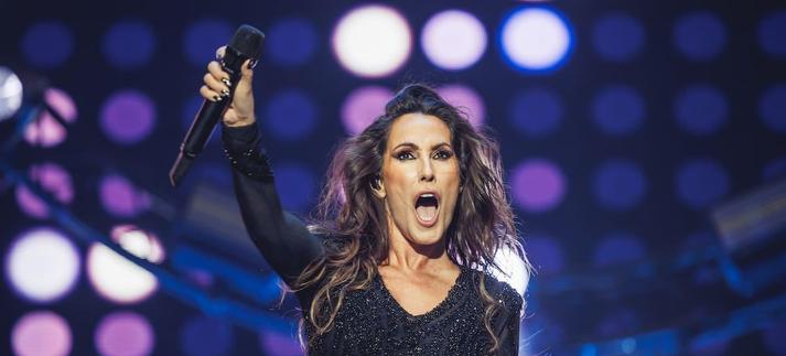 Malú en su concierto de Madrid del 18 de diciembre de 2024. / Javier Bragado