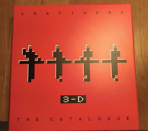 Kraftwerk The Catalogue 3-D, box set, blu-ray release, front
