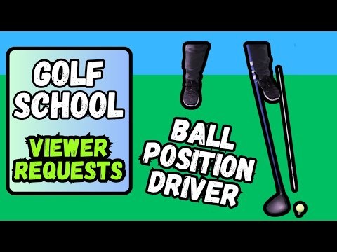 The Sternum Golf Swing Ball Position - Viewer Request