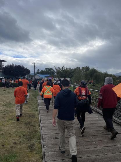 walking in the crowd now