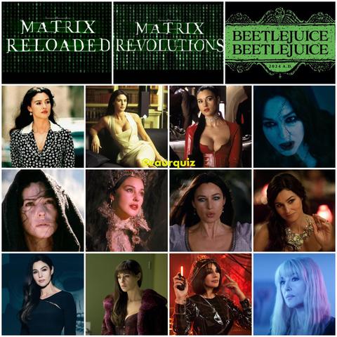 happy birthday monica bellucci actress the matrix reloaded revolutions beetlejuice beetlejuice Paris Paradise